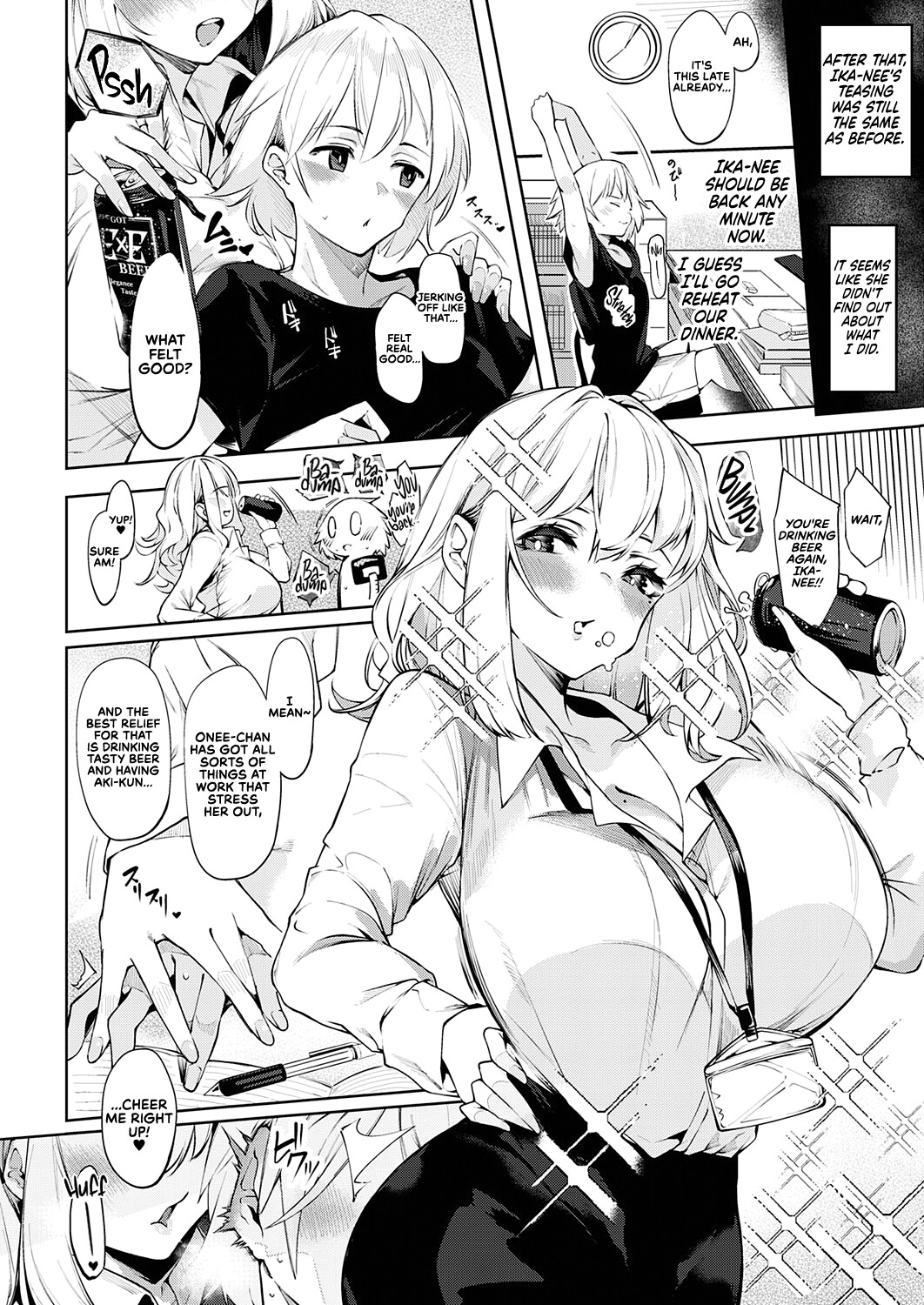 Hentai Manga Comic-Careless Sister-Read-8